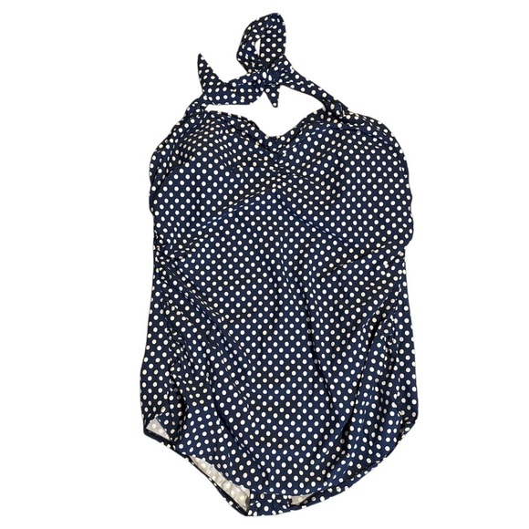 NWT Girl Howdy Polka Dot Swimsuit Halter Sz 26 - Picture 1 of 11